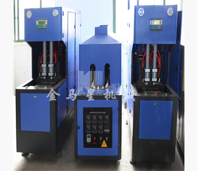 半自動塑料、PET吹瓶機（灌裝機，純凈水）