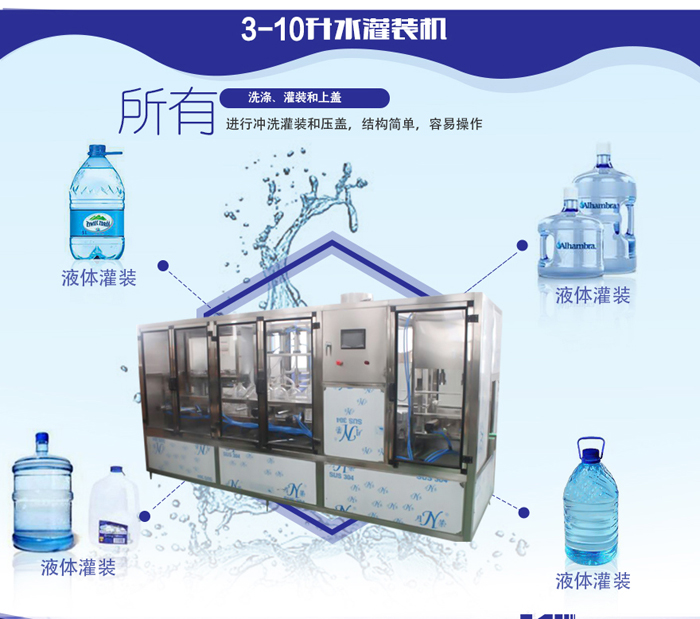 大瓶水灌裝生產線對消費市場的沖擊如何？